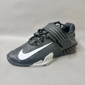 Nike Savaleos Weightlifting Training Workout Shoes Black  
White Mens 7 Euro 40